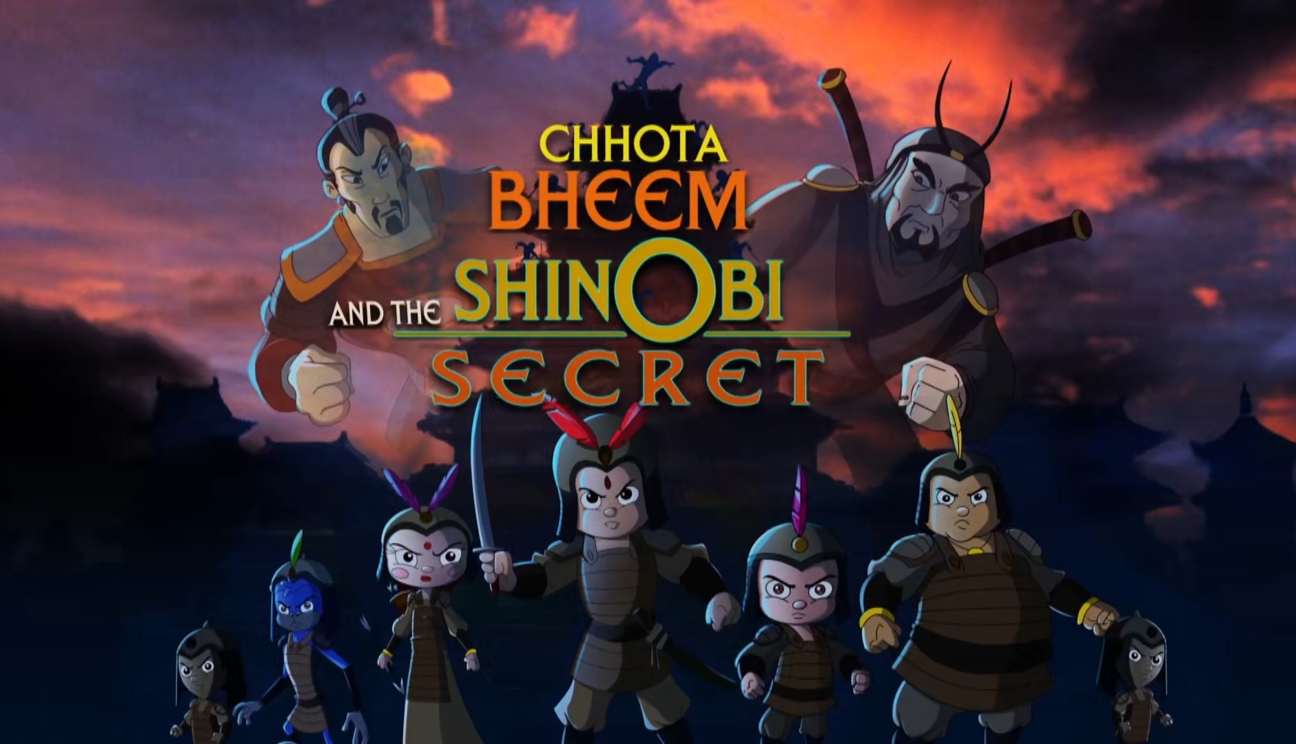 Chhota Bheem And The Shinobi Secret (2013) Movie Hindi Dubbed