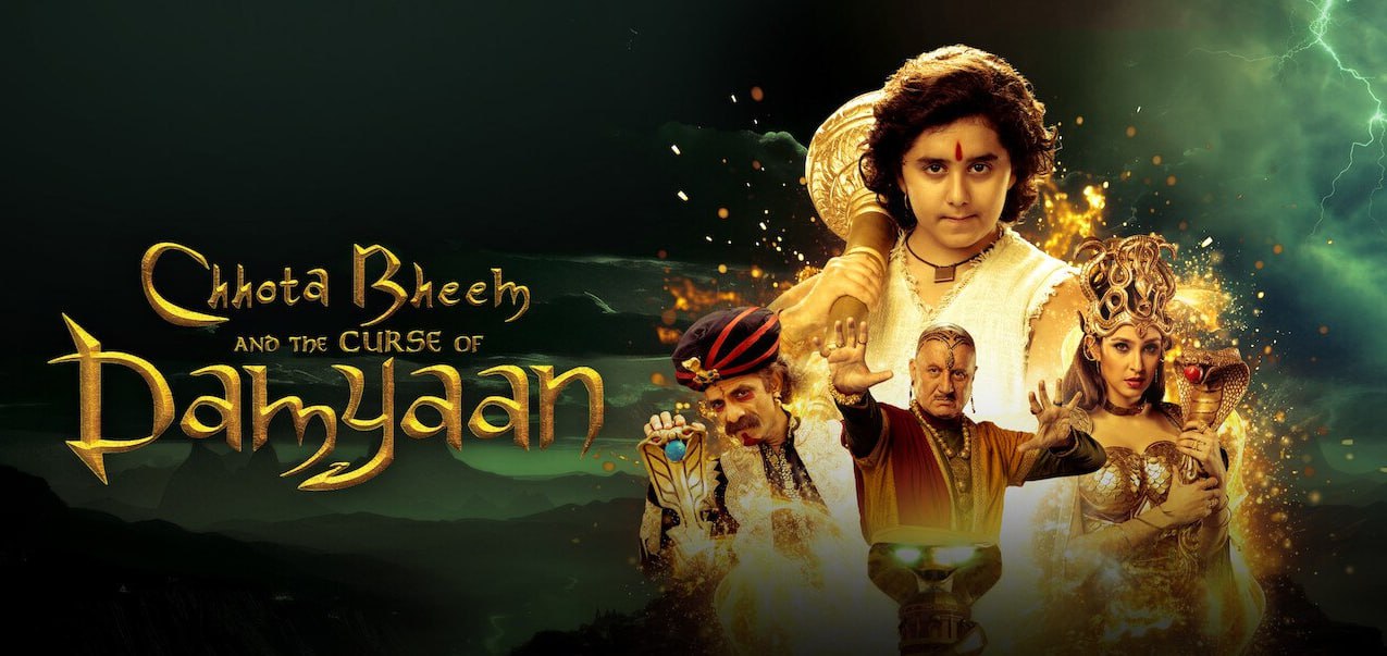 Chhota Bheem and the Curse of Damyaan (2024) Movie Hindi Dubbed (Live Action)