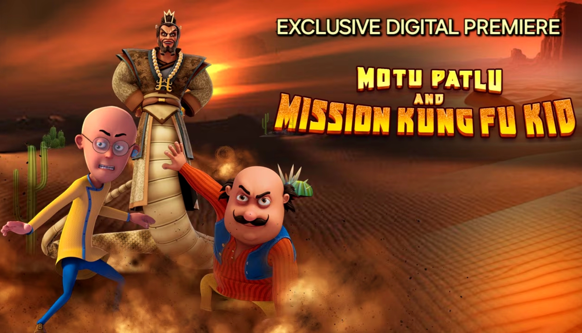 Motu Patlu And Mission Kung Fu Kid (2024) Movie Hindi Dubbed Download HD