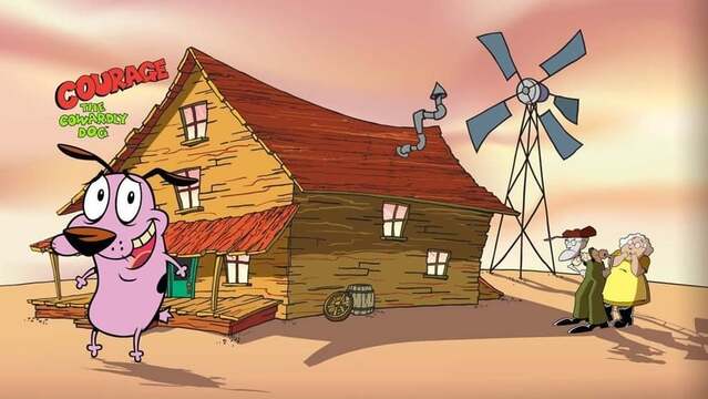 Courage the Cowardly Dog Season 1-4 Hindi Dubbed [ORG]